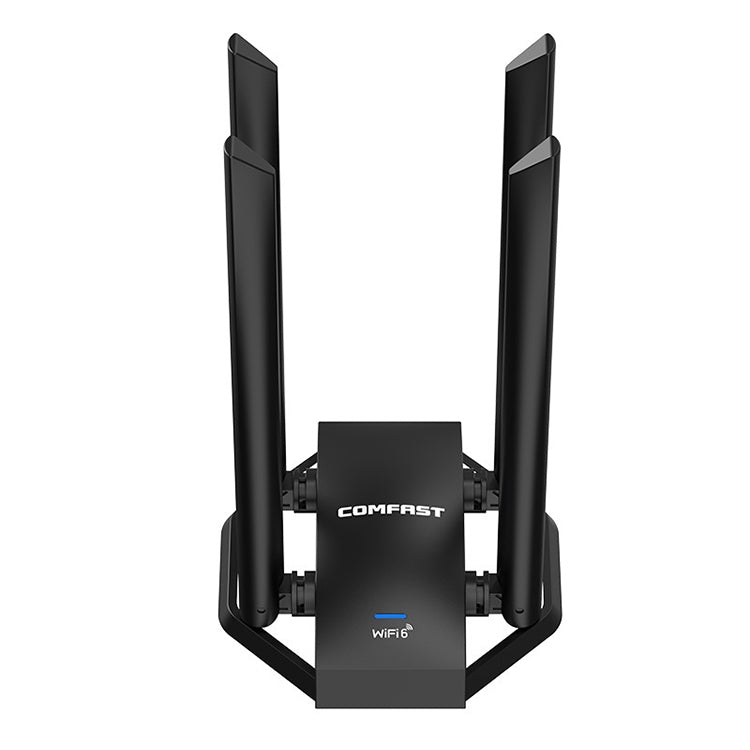 COMFAST CF-966AX Free-drive Dual Band 1800Mbps USB3.0 High Power Wireless WiFi 6 Adapter, CF-966AX COMFAST CF-966AX Free-drive Dual Band 1800Mbps USB3.0 High Power Wireless WiFi 6 Adapter, CF-966AX